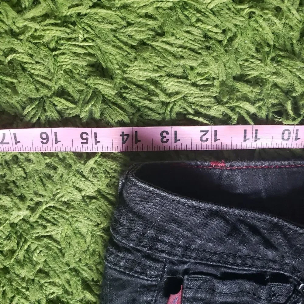 FRAGILE BLUEJEANS CROPPED BLACK - 5